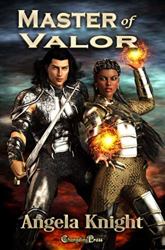 Book cover for "Master of Valor" by Angela Knight