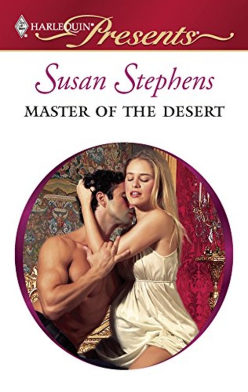 Book cover for "Master of the Desert" by Susan Stephens