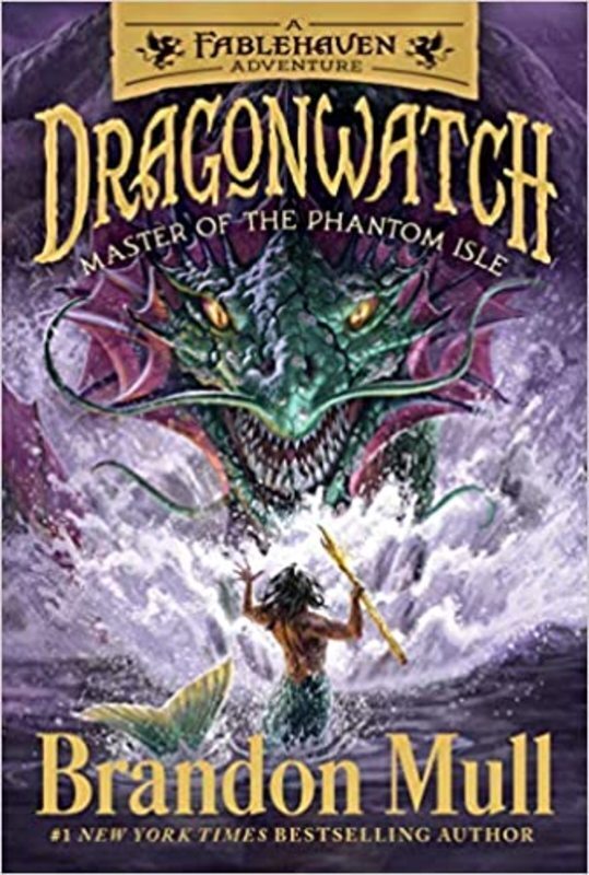 Book cover for "Master of the Phantom Isle" by Brandon Mull