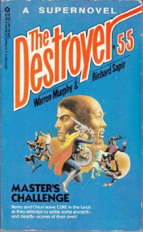 Book cover for "Master's Challenge" by Warren Murphy