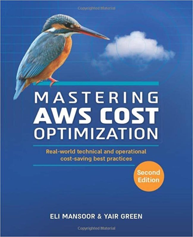 Book cover for "Mastering AWS Cost Optimization" by Eli Mansoor
