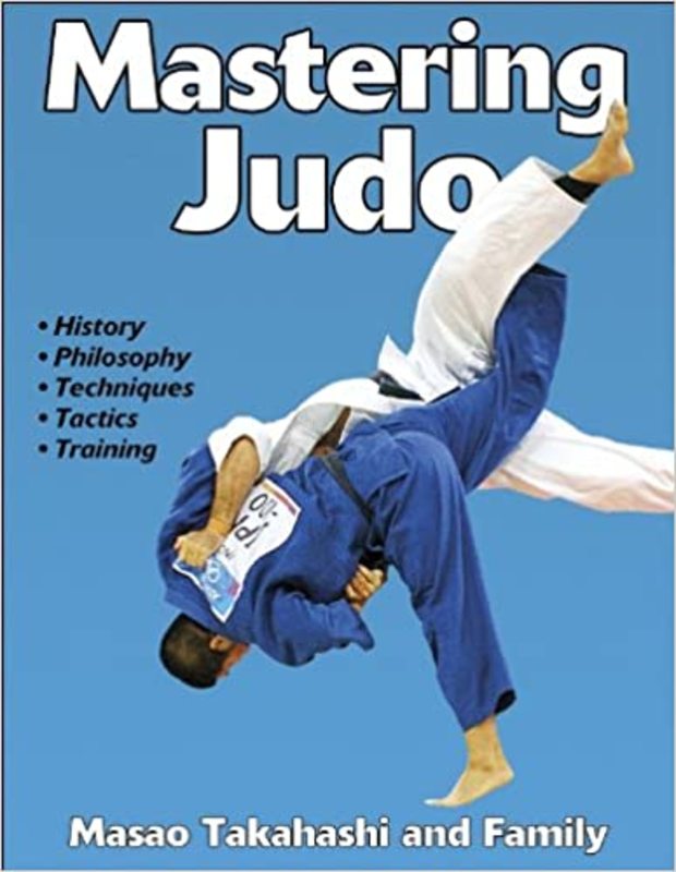 Book cover for "Mastering Judo" by Masao Takahashi