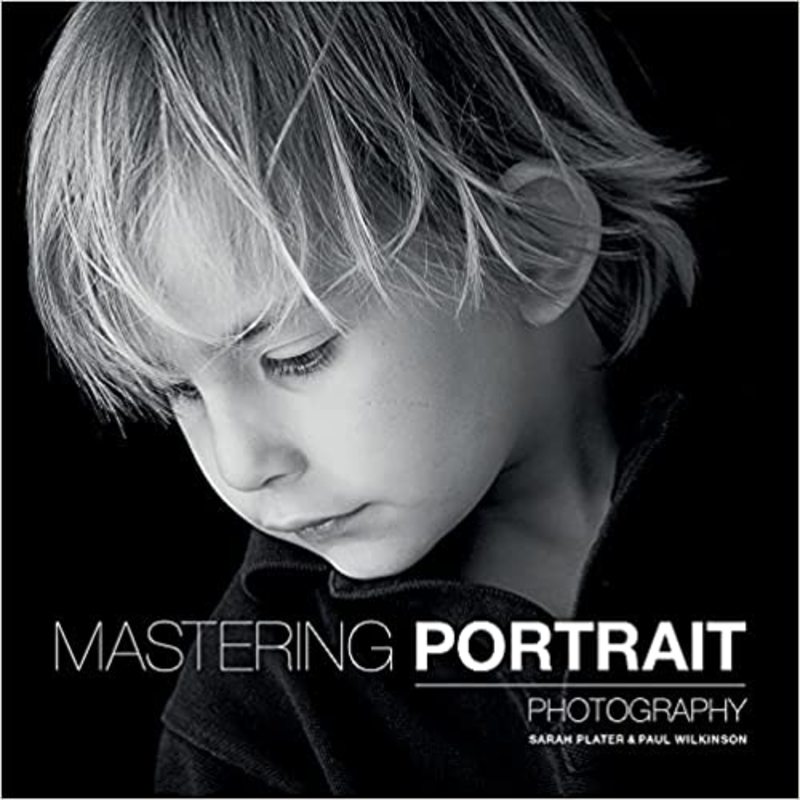 Book cover for "Mastering Portrait Photography" by Sarah Plater