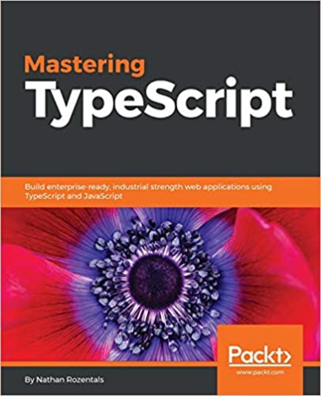 Book cover for "Mastering TypeScript" by Nathan Rozentals
