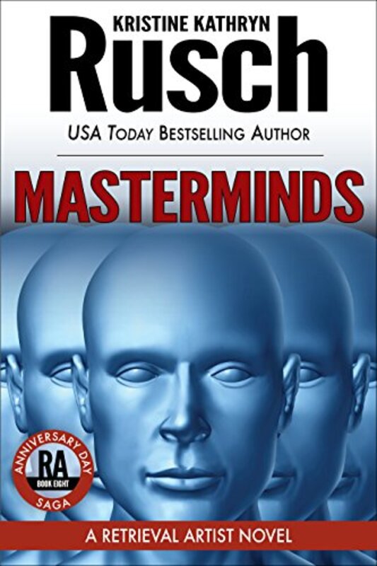 Book cover for "Masterminds" by Kristine Kathryn Rusch