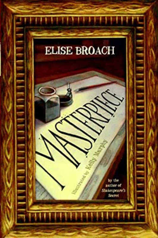 Book cover for "Masterpiece" by Elise Broach