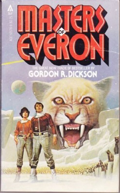 Book cover for "Masters of Everon" by Gordon R Dickson