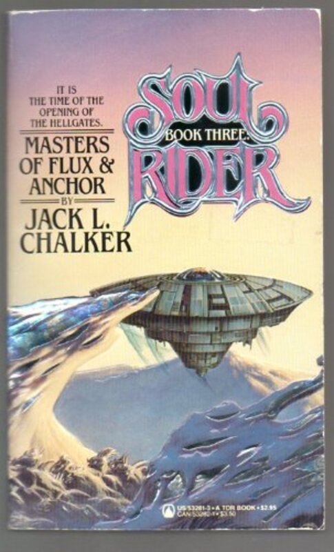 Book cover for "Masters of Flux and Anchor" by Jack L Chalker