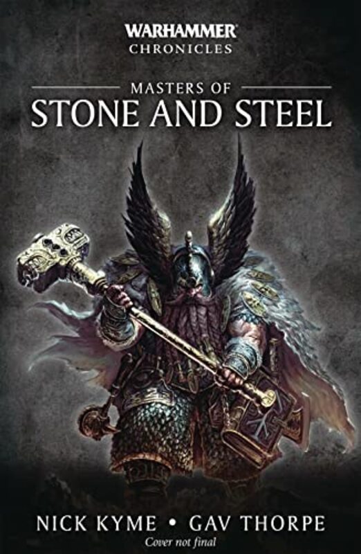 Book cover for "Masters of Stone and Steel" by Peter McLean