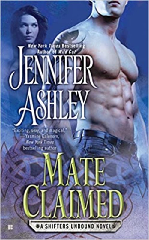 Book cover for "Mate Claimed" by Jennifer Ashley