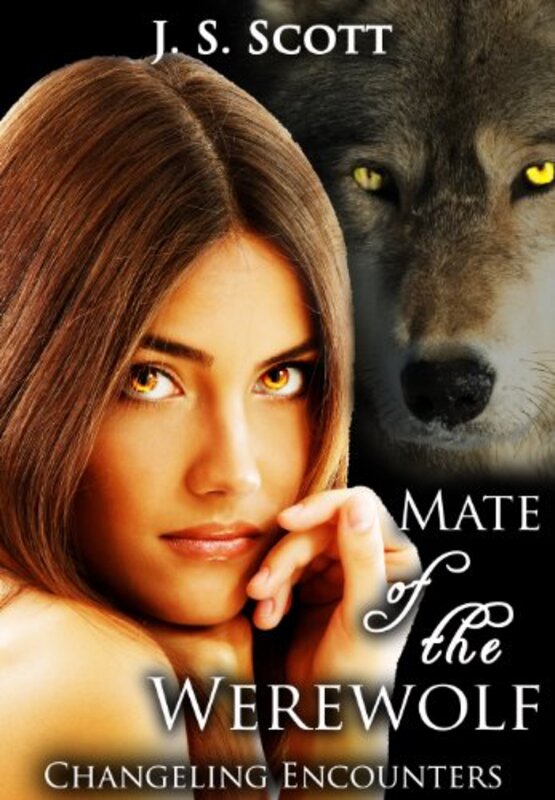 Book cover for "Mate of the Werewolf" by JS Scott