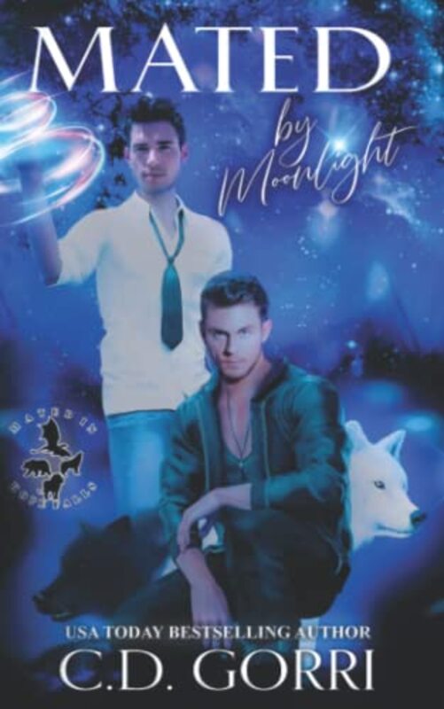 Book cover for "Mated By Moonlight" by CD Gorri