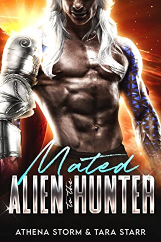 Book cover for "Mated To The Alien Hunter" by Athena Storm