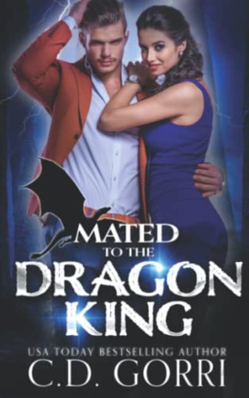Book cover for "Mated To The Dragon King" by CD Gorri