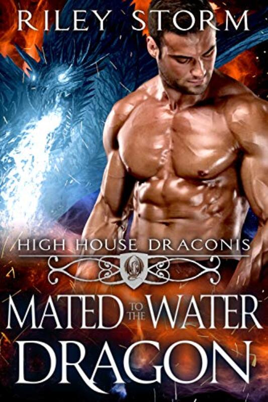 Book cover for "Mated to the Water Dragon" by Riley Storm