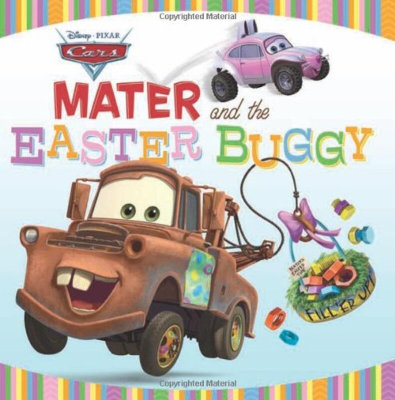 Book cover for "Mater and the Easter Buggy" by Kiki Thorpe