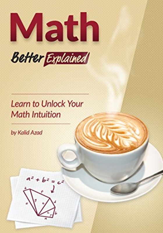 Book cover for "Math, Better Explained" by Kalid Azad