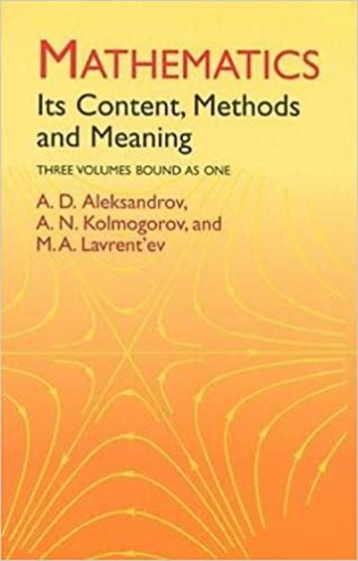 Book cover for "Mathematics" by A. D. Aleksandrov
