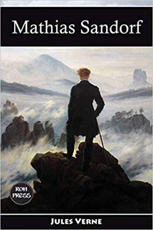 Book cover for "Mathias Sandorf" by Jules Verne