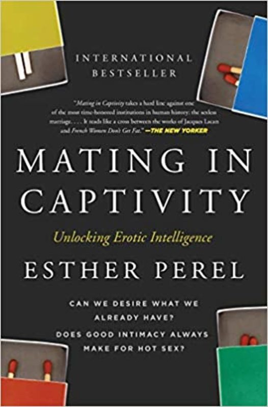 Book cover for "Mating in Captivity"