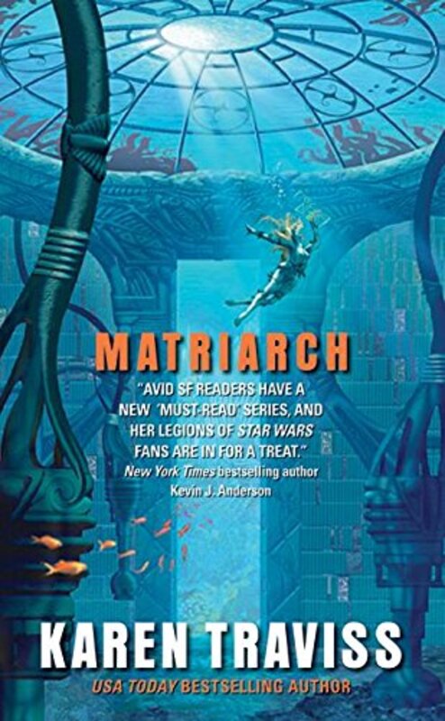 Book cover for "Matriarch" by Karen Traviss