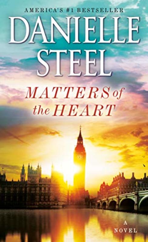 Book cover for "Matters of the Heart" by Danielle Steel