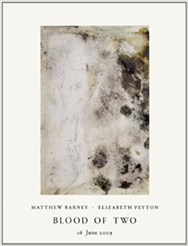 Book cover for "Matthew Barney & Elizabeth Peyton" by Angus Cook