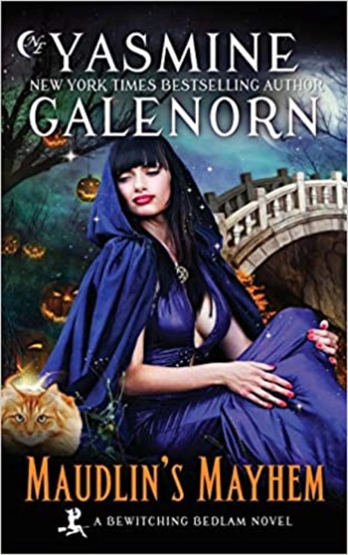 Book cover for "Maudlin's Mayhem" by Yasmine Galenorn