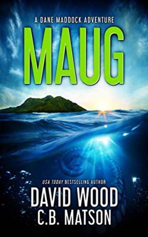 Book cover for "Maug" by David Wood