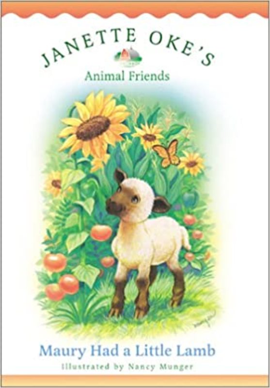 Book cover for "Maury Had a Little Lamb" by Janette Oke