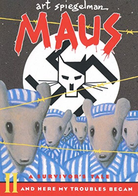 Book cover for "Maus II" by Art Spiegelman