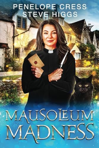 Book cover for "Mausoleum Madness" by Steve Higgs