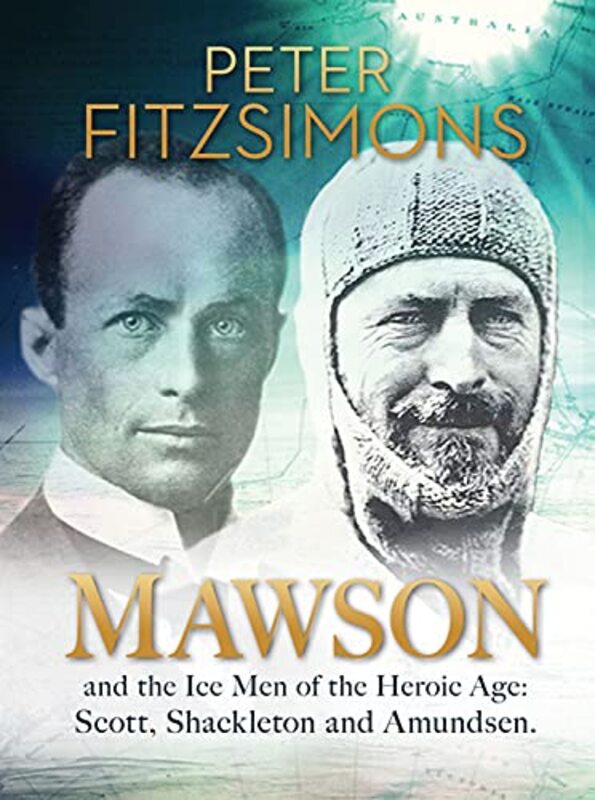 Book cover for "Mawson" by Peter FitzSimons