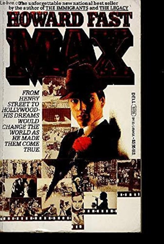 Book cover for "Max" by Howard Fast