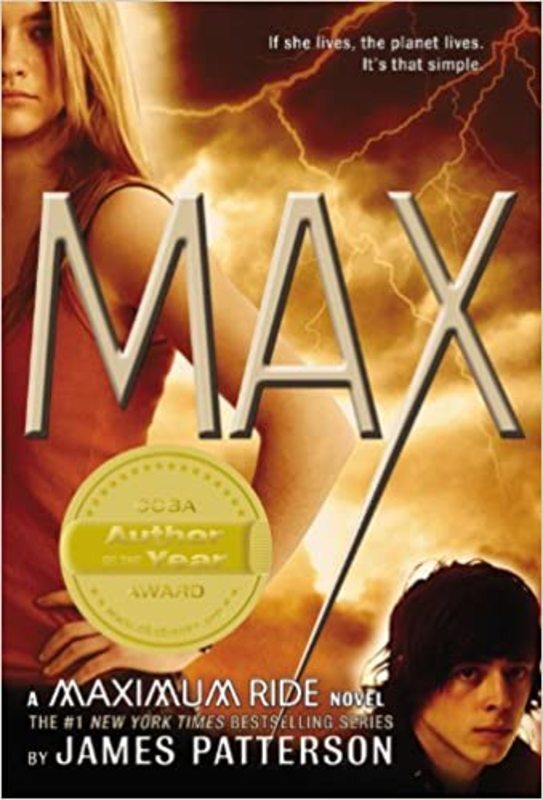 Book cover for "Max" by James Patterson