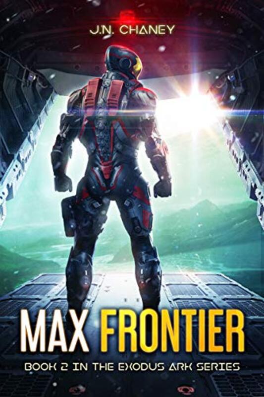 Book cover for "Max Frontier" by JN Chaney