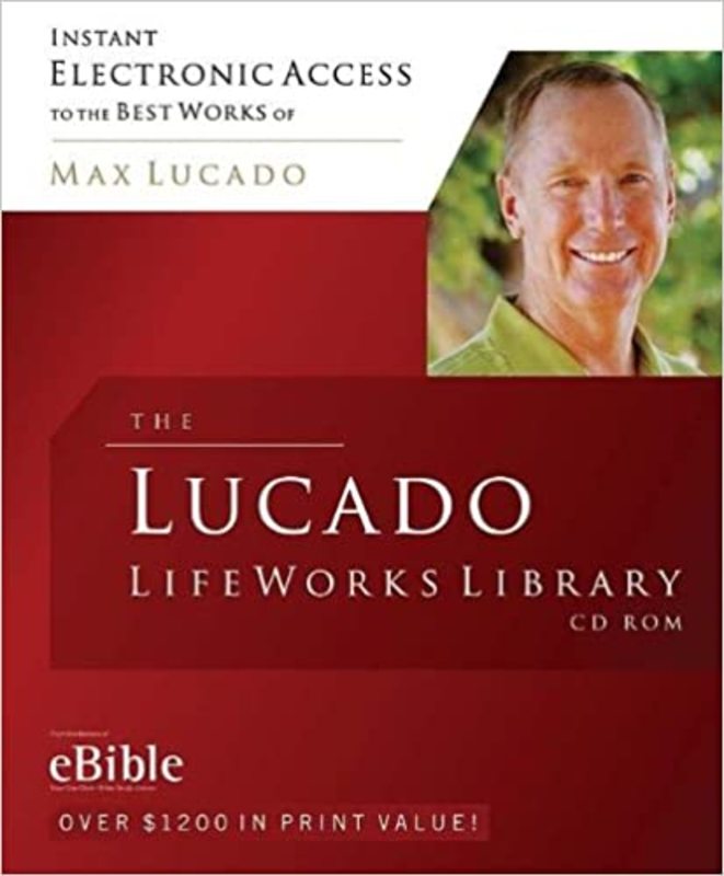 Book cover for "Max Lucado Essential Bible Study Library" by Max Lucado