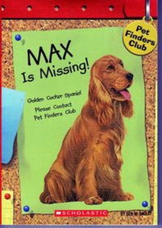 Book cover for "Max is Missing" by Ben M Baglio