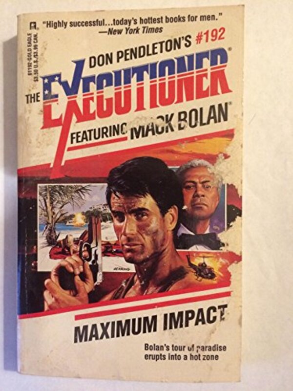 Book cover for "Maximum Impact" by Don Pendleton