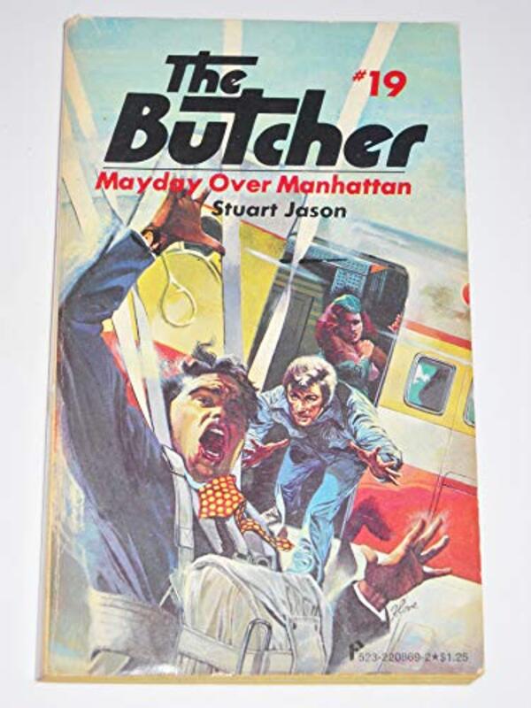 Book cover for "Mayday Over Manhattan" by Stuart Jason