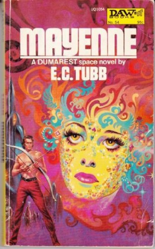 Book cover for "Mayenne" by EC Tubb