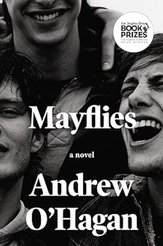 Book cover for "Mayflies" by Andrew O'Hagan