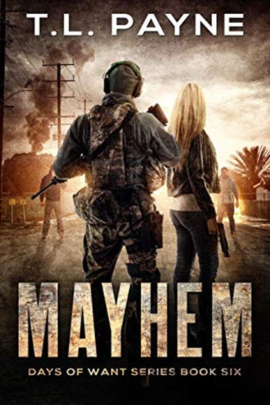 Book cover for "Mayhem" by TL Payne