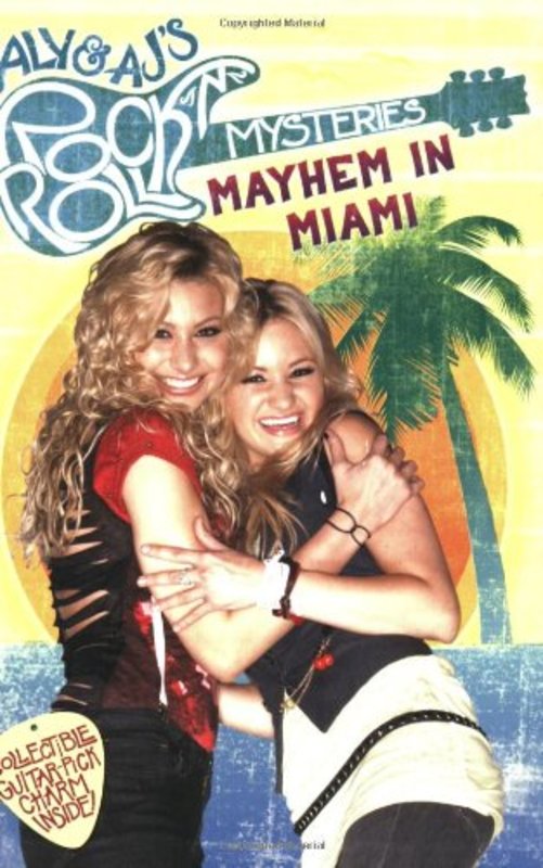 Book cover for "Mayhem in Miami" by Tracey West