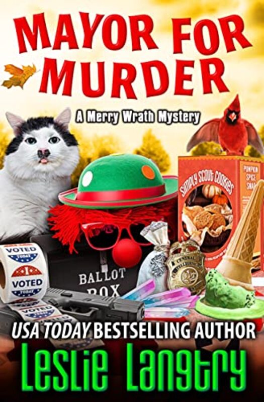 Merry Wrath Mystery book cover