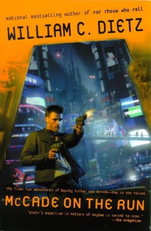 Book cover for "McCade on the Run" by William C Dietz