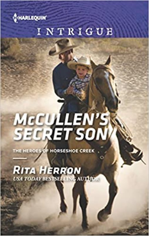 Book cover for "McCullen's Secret Son" by Rita Herron
