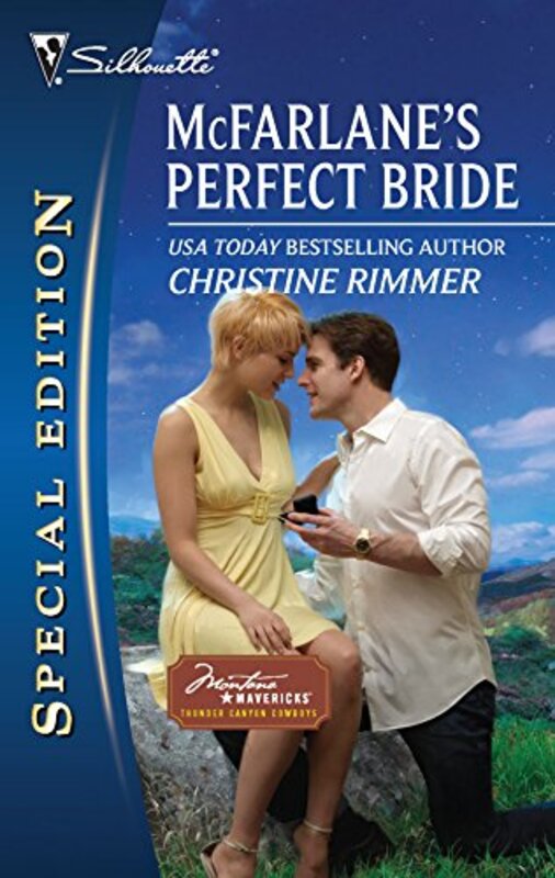 Book cover for "McFarlane's Perfect Bride" by Christine Rimmer