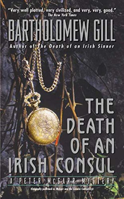 Book cover for "McGarr and the Sienese Conspiracy/The Death of an Irish Consul" by Bartholomew Gill