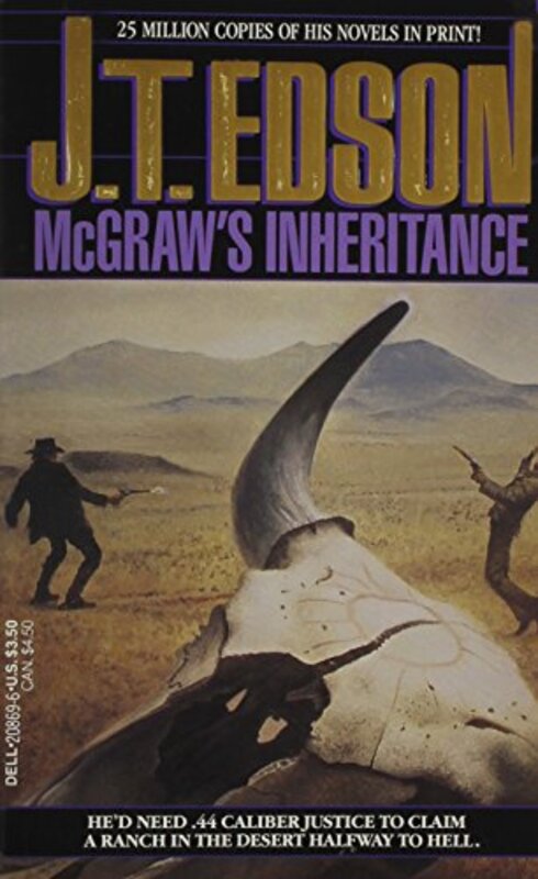Book cover for "McGraw's Inheritance" by JT Edson